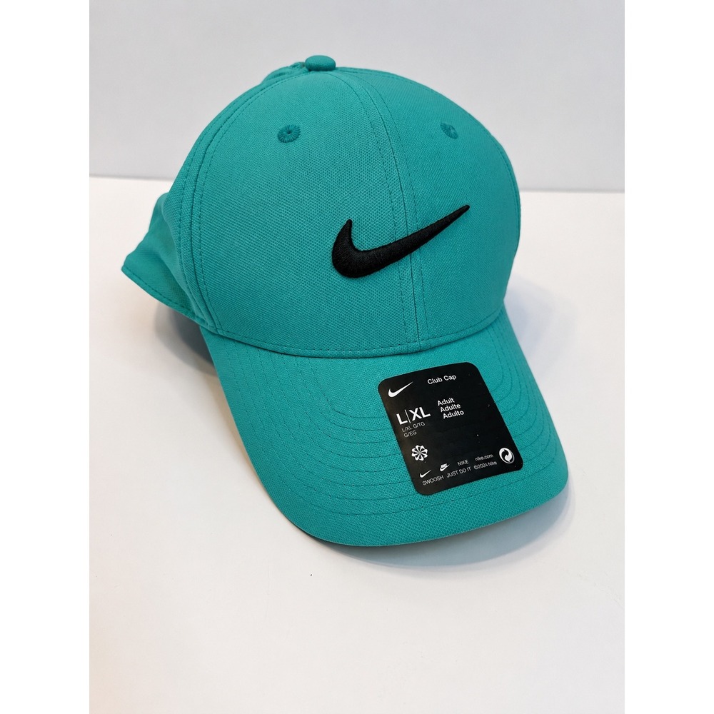 Nike Club Cap Dri-FIT Training Adult Unisex L/XL Teal Hat Athleisure Sporty New